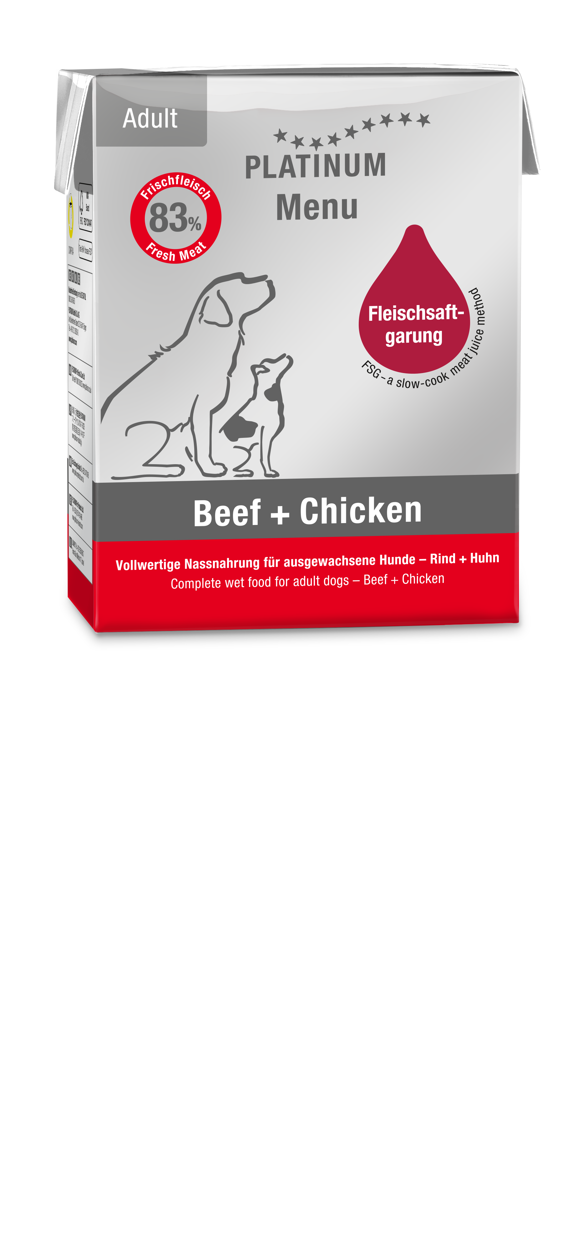 PLATINUM Menu Beef und Chicken